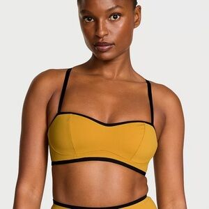 Victorias Secret VSX Elevate Sports Bra - Yellow - Size Extra Small